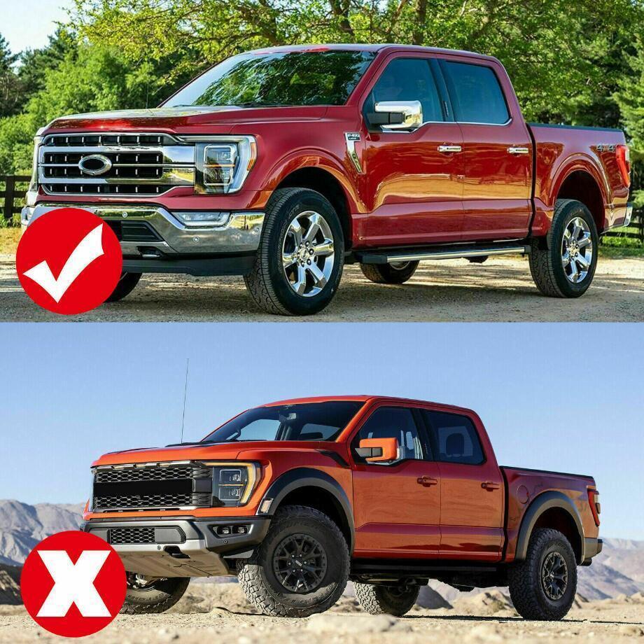 For 21-23 F150 ABS Carbon Side Fender Badge Emblem Vent Cover Trim B n