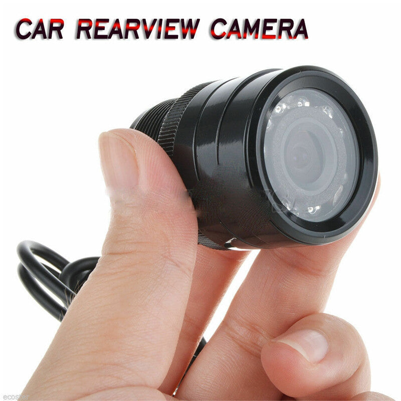 28mm HD Flush Mount Auto Rear View Backup Reversing Camera IR Night Vision Cable v