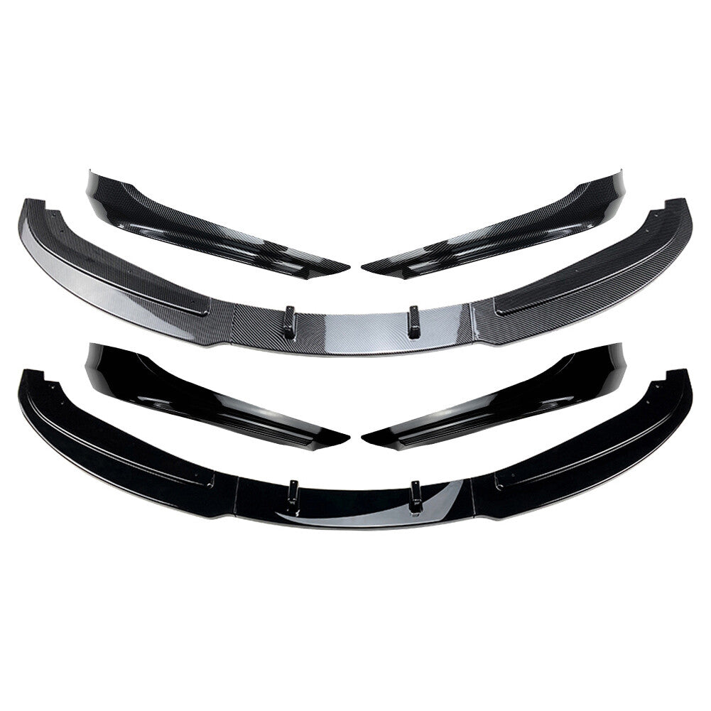 5x Front Bumper Spoiler Lip+Side Splitter Cover Trim for BMW 3 Series E90 4-Door