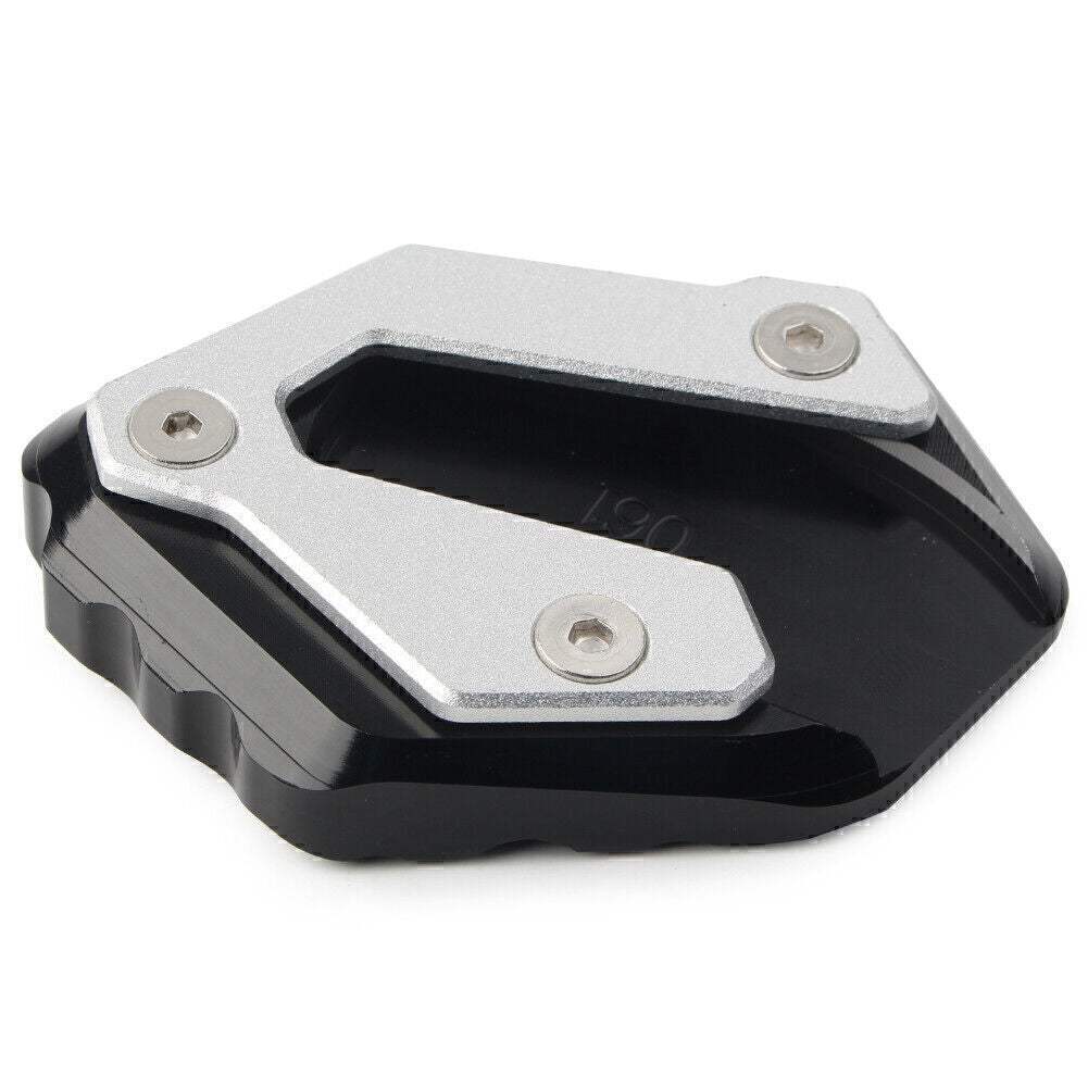 Kickstand Side Stand Extension Pad Fit for YAMAHA MT-07 14-18 XSR700 2016-2017 Black Q