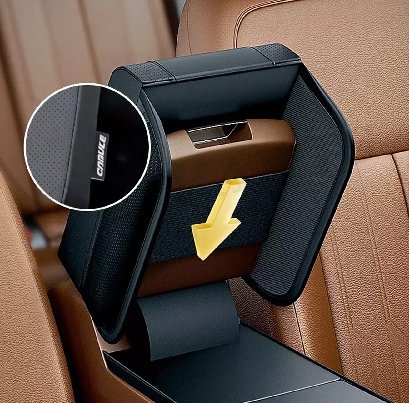 1-piece car center console armrest box backrest cushion protective cover pad protective accessories