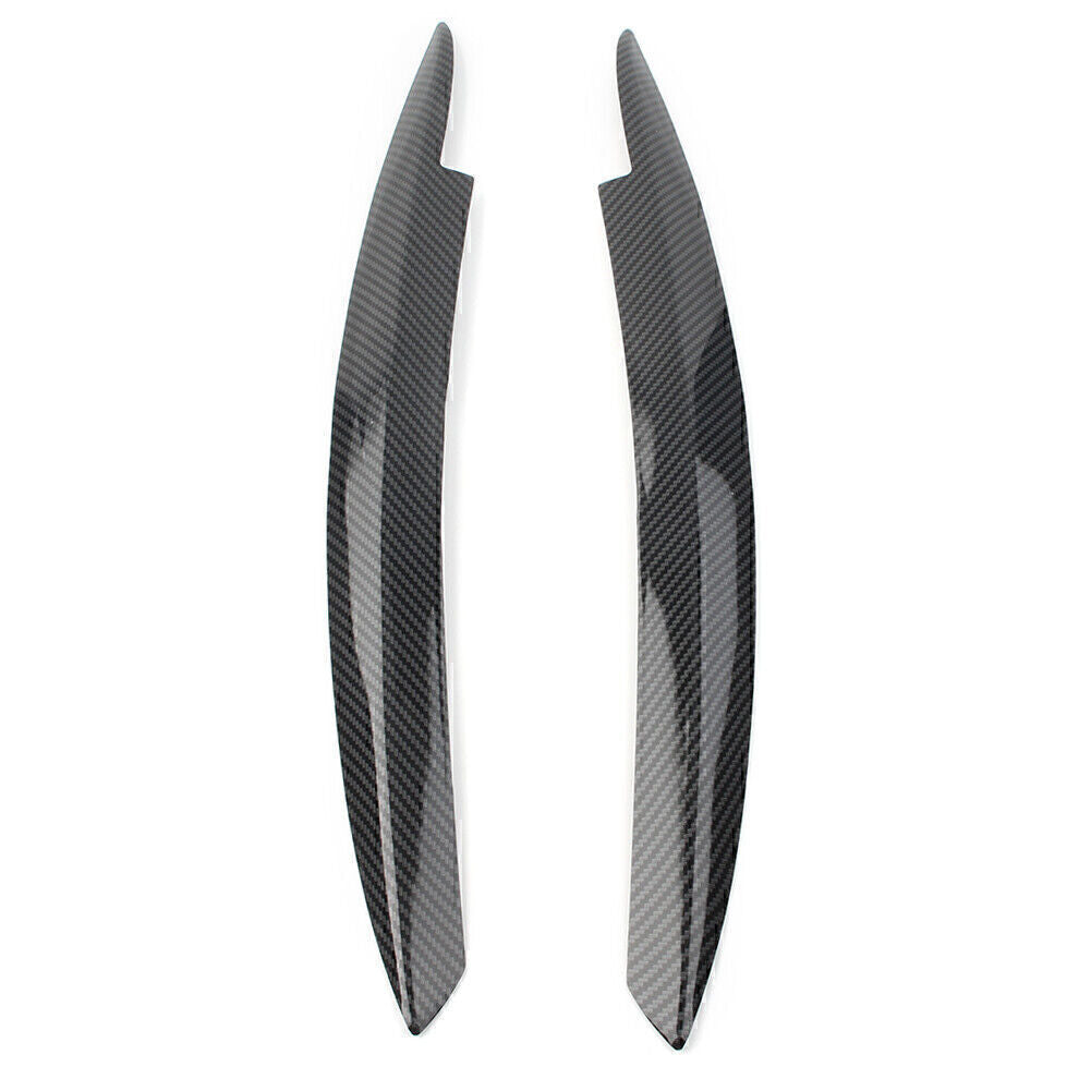 Carbon Fiber Headlight Cover Eyelid Eyebrow Lid Brow for VW for Golf VI MK6 2008-13 Q
