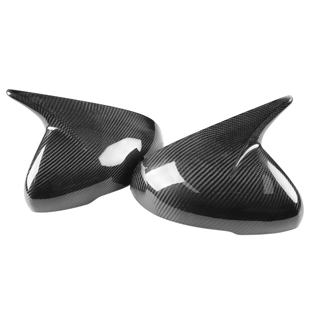 Carbon Fiber Side Door Rearview Mirror Cover Cap for Kia Stinger 2017-2024