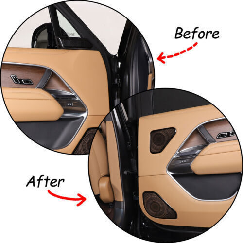 6P for Range Rover L460 2023-2025 Black Inner Door Speaker Horn Sound Cover Trim