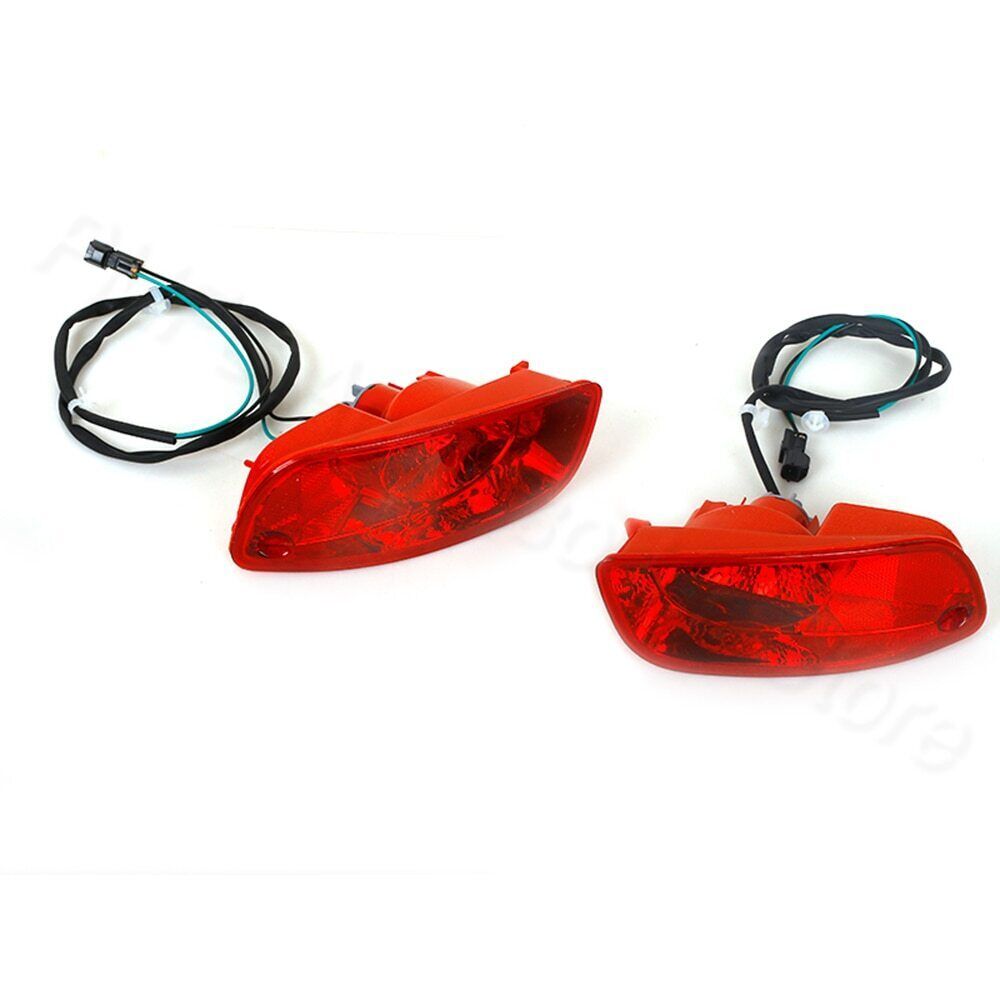 for Hyundai Santa Fe (CM) 2007-2009 1 Pair Rear Bumper Reflector Brake Light v