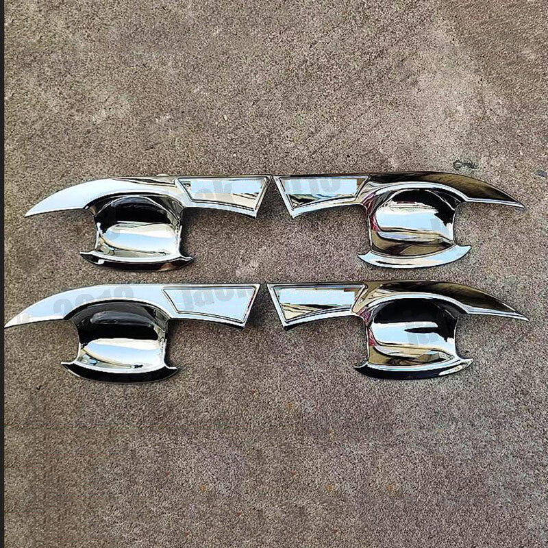 for Chevrolet TRAX 2014-2018 Chrome ABS Exterior Side Door Bowl Cover Trim 4PCS