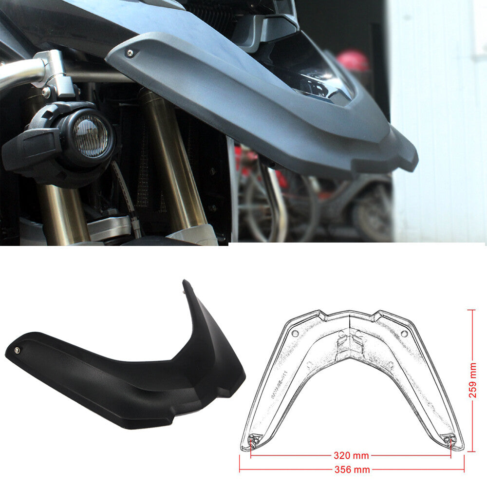 Front Fender front beak extension plate for BMW R1200GS LC Waterbird 13-16
