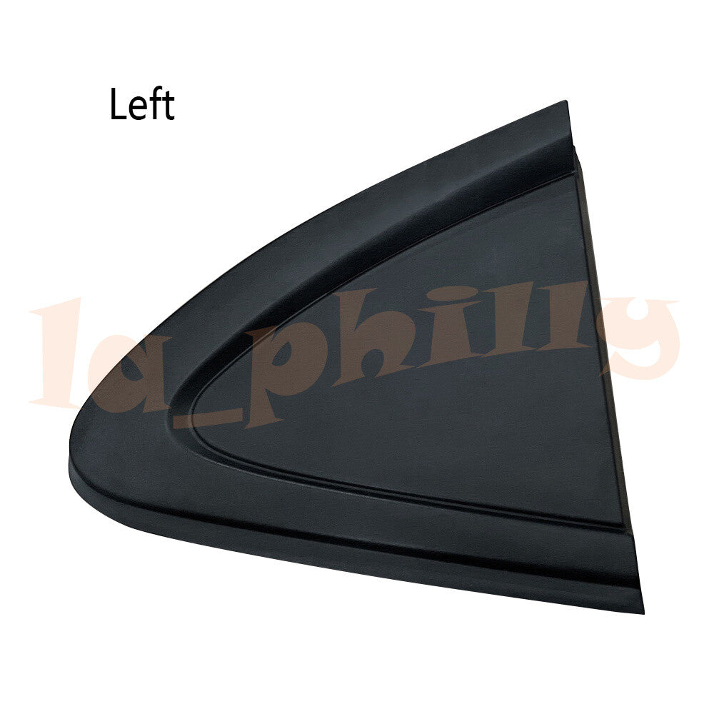 2Pcs Rear Black Window Bezel Molding Right +Left Fit for 2016-19 for Chevrolet for Cruze