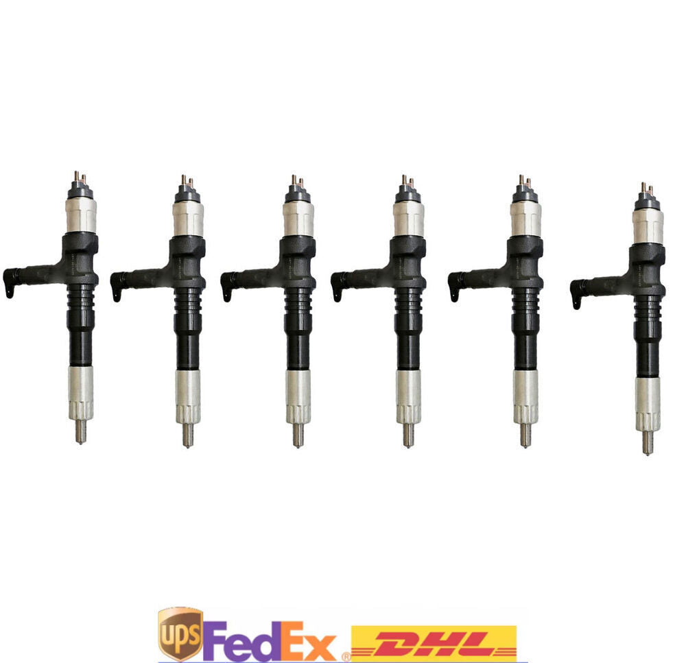 6X Injector 6251-11-3100 095000-6070 for Komatsu PC400-7 PC450-7 6D125 PC450-8