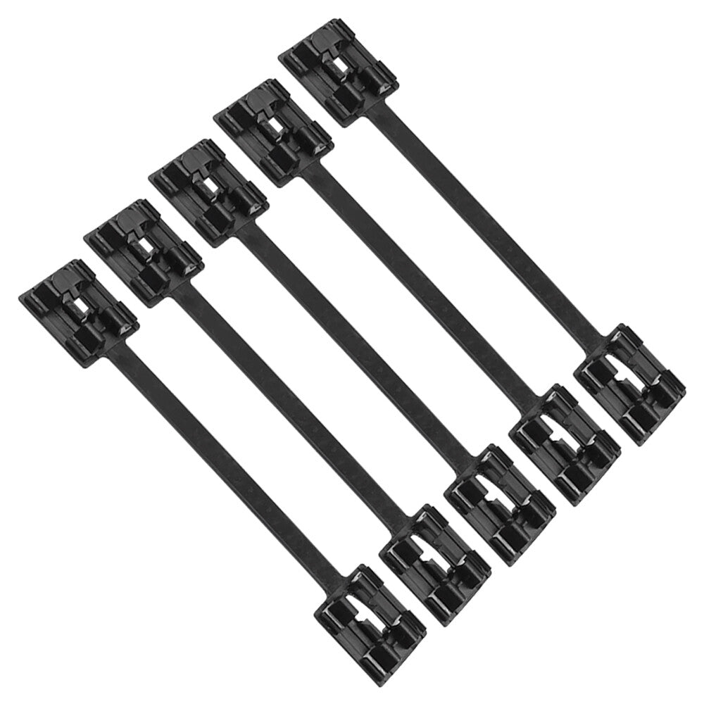 5X for Astra Corsa Vectra Zafira 1995-2014 Sill Strip Mounting Holder Clip Black