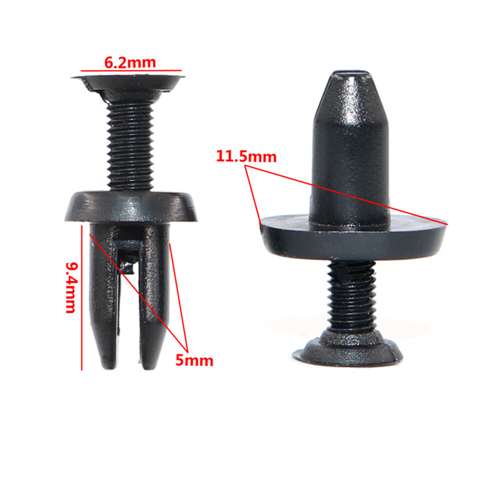 10 Car Windscreen Cowl Wiper Motor Cover Trim Retainer Clips for Mazda for Ford