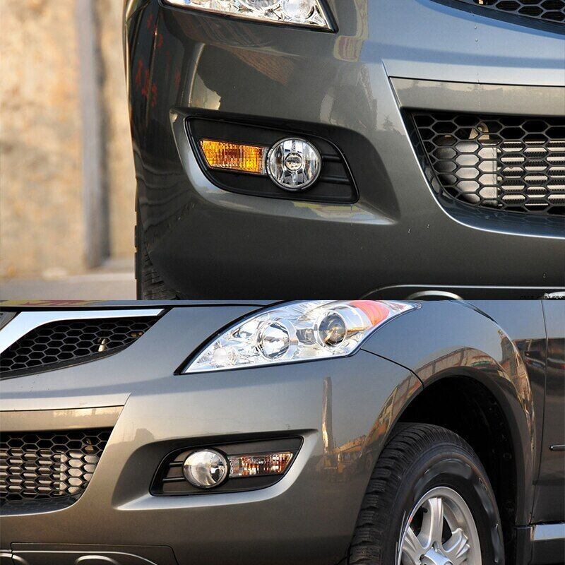 Set For Great Wall Hover for Haval H5 2010-12 Front Bumper Fog Lamp +Fog Lamp Cover