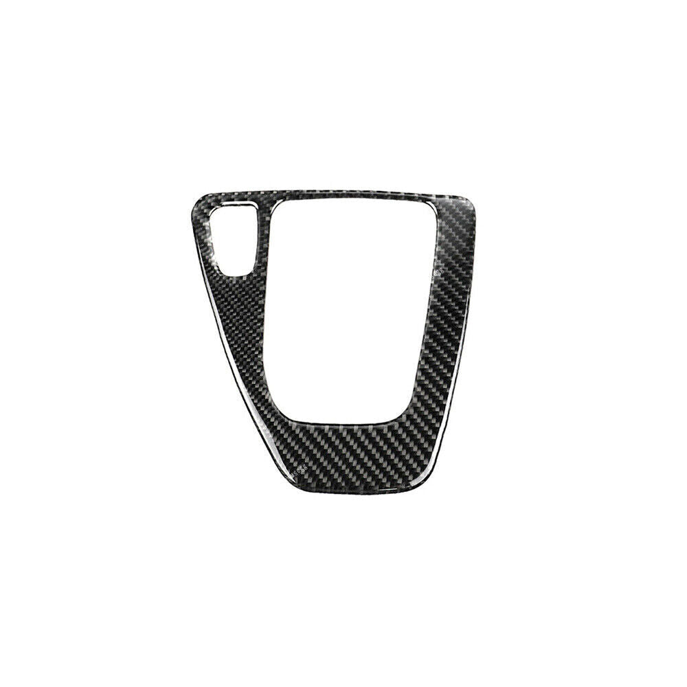 Carbon Fiber Style Gear Shift Panel Stripe Cover Trim for BMW E90 E92 2005-2012