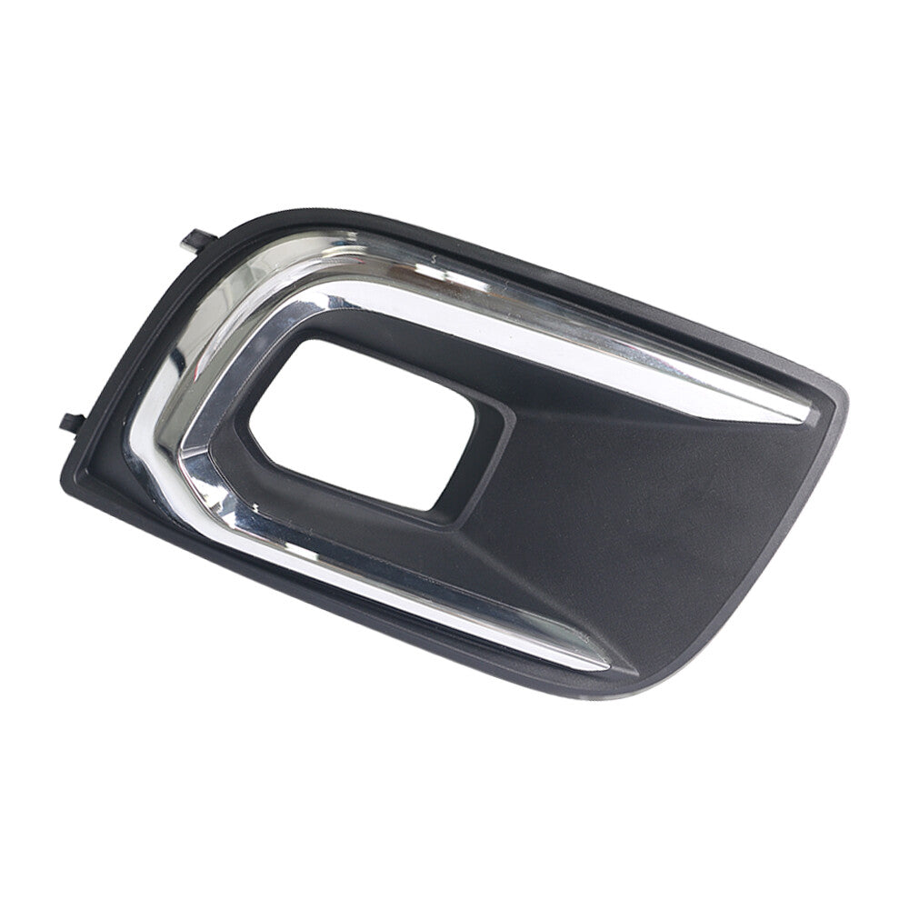 Front Bumper Fog Light Bezel w/Chrome Trim Fit 18-2021 for Toyota Sequoia Left Side