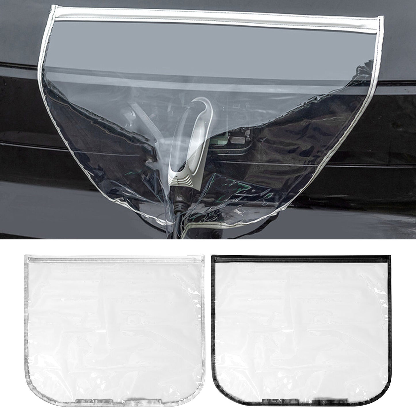 Magnetic for Tesla Model 3 Y Waterproof Charger Port Cover Snow Rain Protector Q