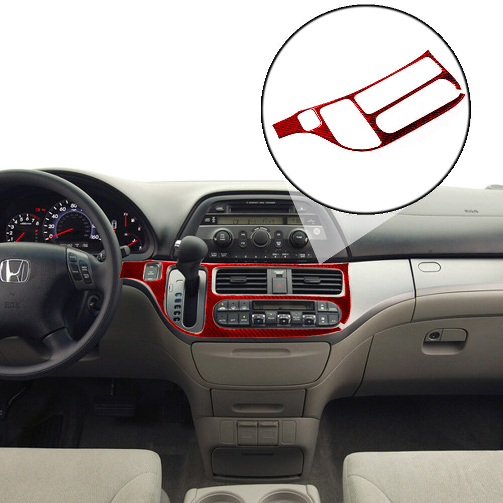 17Pcs Carbon Fiber Full Interior Kit Cover Trim For Lancer 2008-2015 v