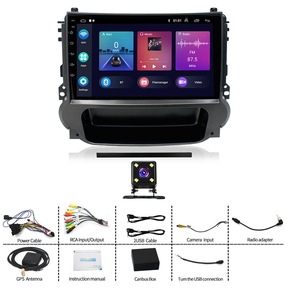 Android Apple CarPlay GPS Navi Car Stereo Radio for Chevrolet Malibu 2011-2015