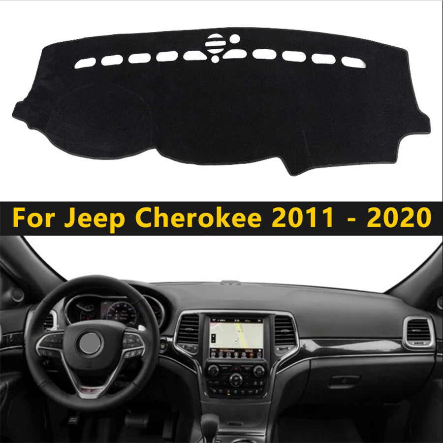 Inner Dashboard Dash Mat DashMat Sun Cover Pad For 11-20 for Jeep Grand Cherokee 1X
