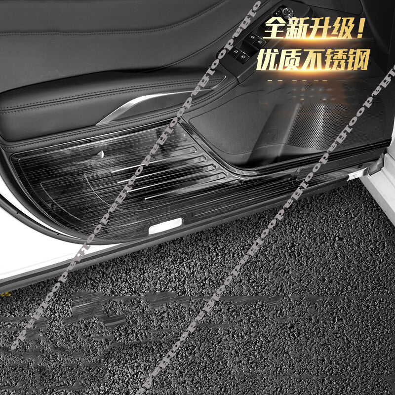 for Toyota for Avalon 19-22 Black titanium Door Anti Kick Pad Protective Cover Trim