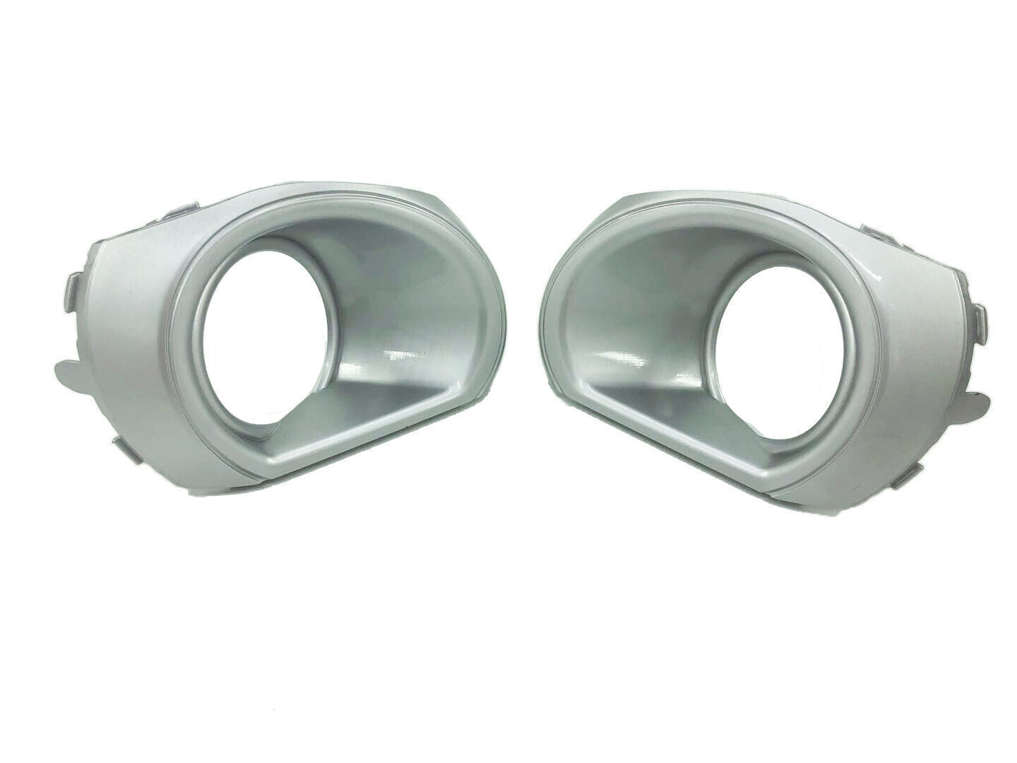 2Pcs Front Silver Fog Lights Lamp Covers For 2009-2012 for Subaru Outback