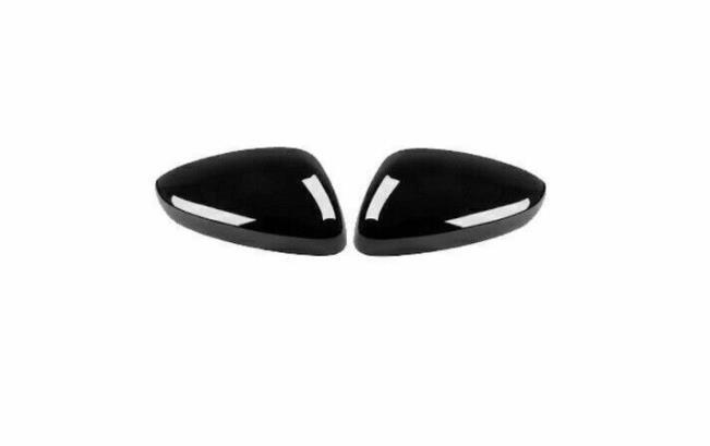 2Pcs Glossy Black Rear View Mirror Cover Trim for Honda Accord 11th 2023-2024