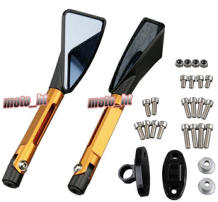 for Honda CBR 1000RR 04-07 &03-10 CBR 600RR CNC Aluminum Side Rear View Mirrors Q