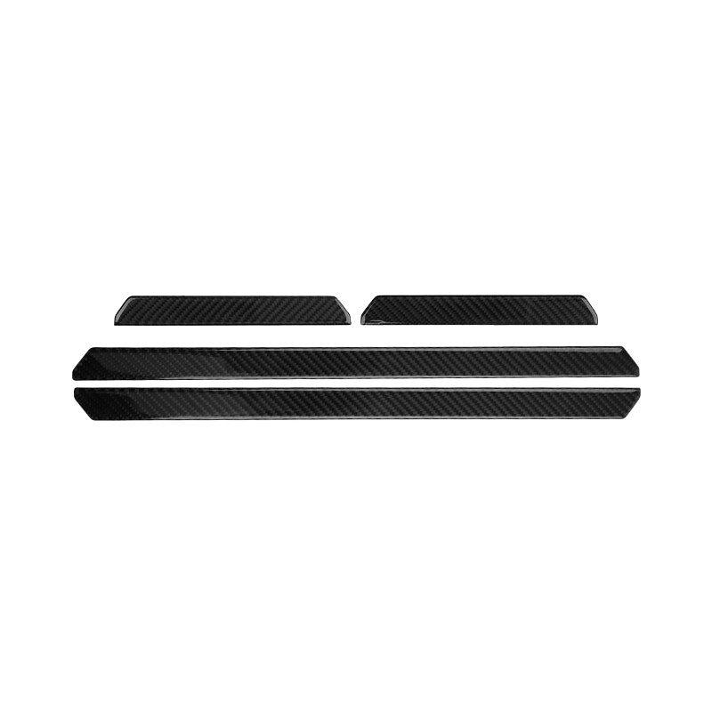 Carbon Fibre Door Sill Wear Trim for VW for Golf 8 MK8 GTI 2021