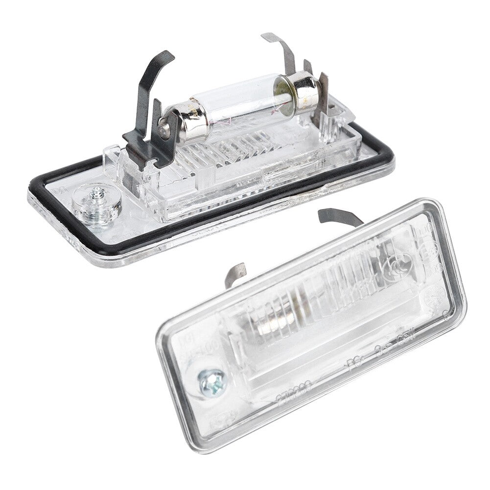 Hot Pair Of License Plate Light 8E0807430A 8E0807430B Part For C6