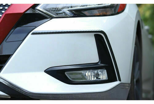 for Nissan Sentra Sylphy 2020-2023 Carbon Style Front Fog Light Lamp Strip Trims