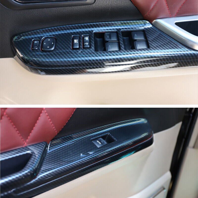Interior Full Set Decoration Trim 52PC for Toyota Alphard RHD 08-14 Carbon Fiber