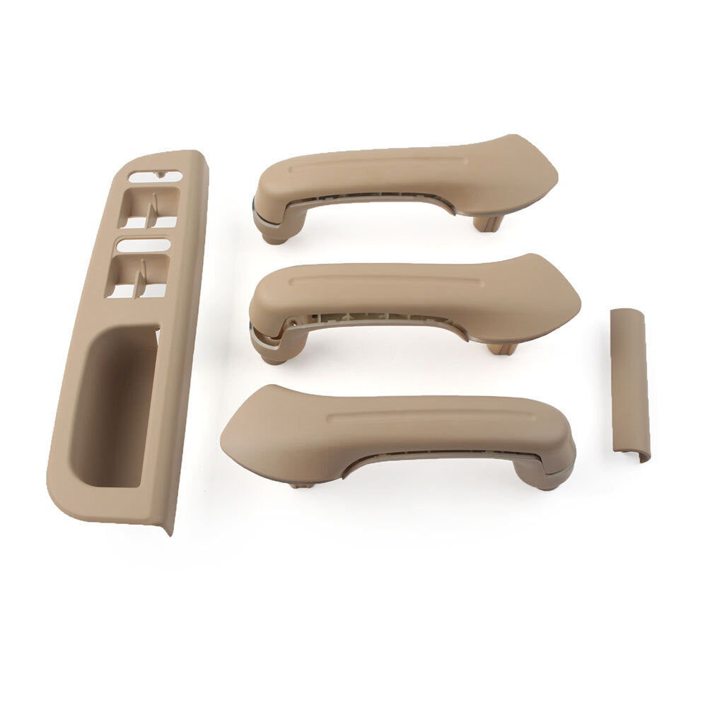 for VW for Golf for Passat for Jetta for Bora Beige Inner Door Grab Handle Switch Bezel Kit