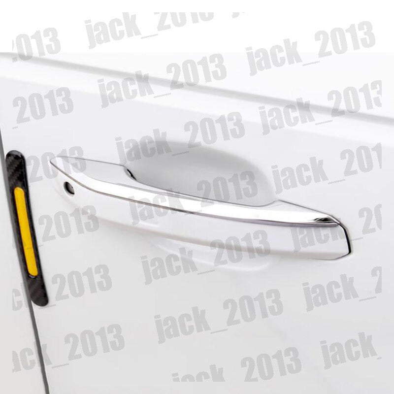 4pcs Chrome ABS style Car Door Handle Cover Trim for Audi A4 B9 2017-2020