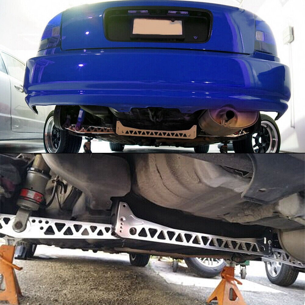 Silver Rear Lower Control Arm + Subframe Brace +Tie Bar for Honda for Civic EG 92-95 Q