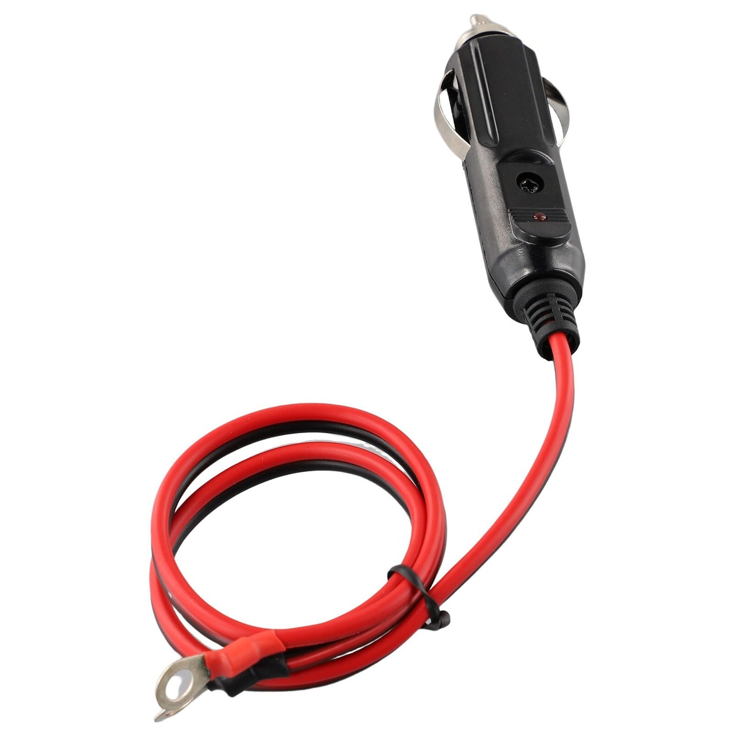12 Volts Heavy Duty 15A Male Plug Cigarette-Lighter Adapter Power Supply Cord