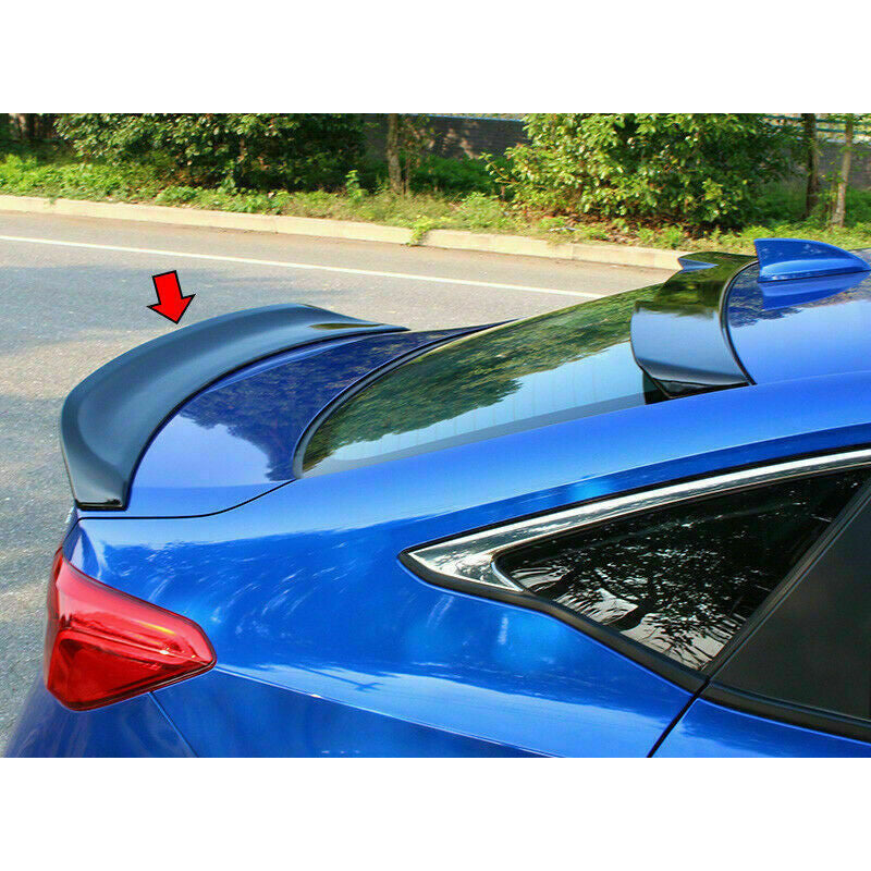 Glossy black ABS Rear Tail Trunk Spoiler Wing Lip Trim for Honda for Civic 2022-2023