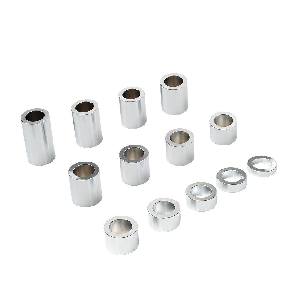 13X Wheel Axle Spacer Kit ID 3/4 OD 1 1/4 for Harley Dyna Chopper Bobber