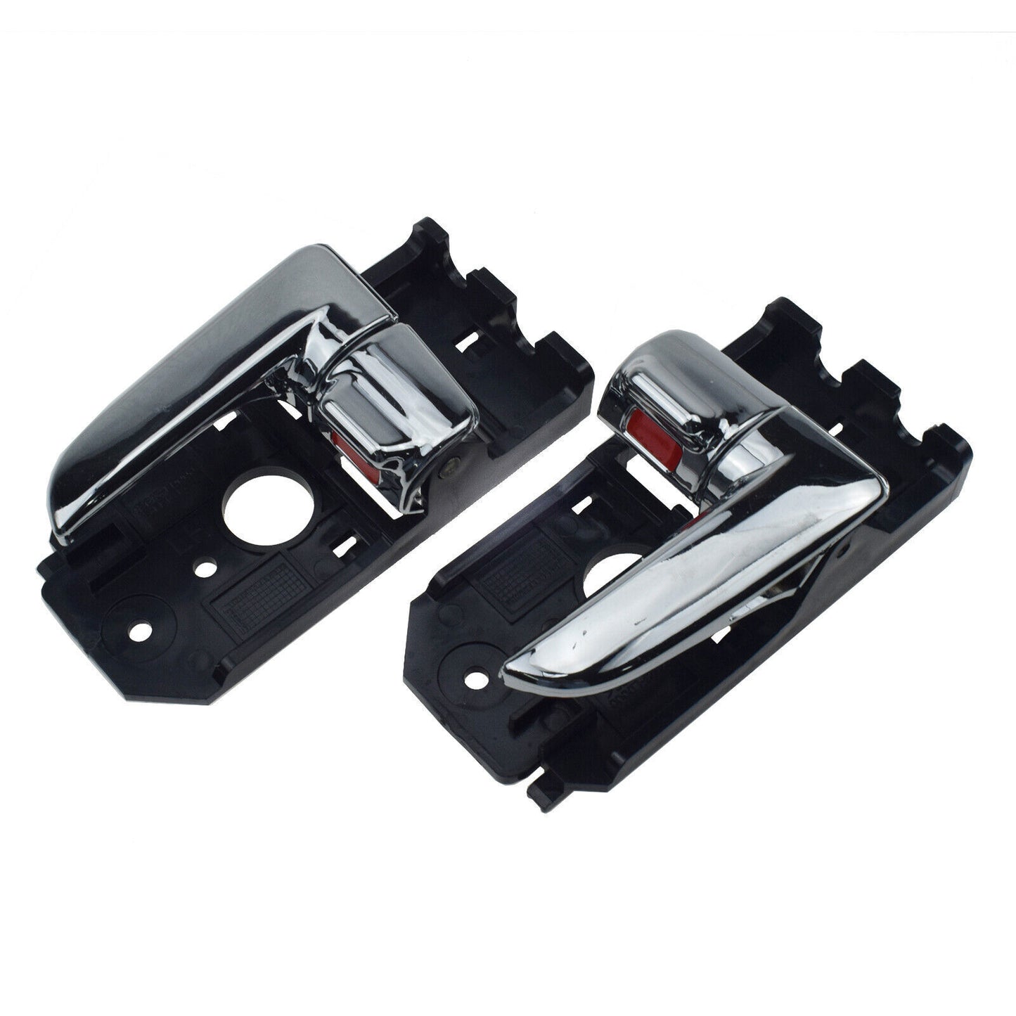 2 Pieces Front/Rear Inner Door Handles Left and Right for for Kia SPECTRA 2004 2006 for CHRome - v