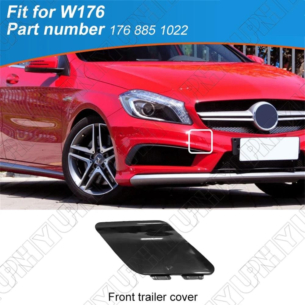 A1768851022 Front Bumper Tow Hook Cover Cap for Mercedes W176 A45 AMG 2014-2018 Q