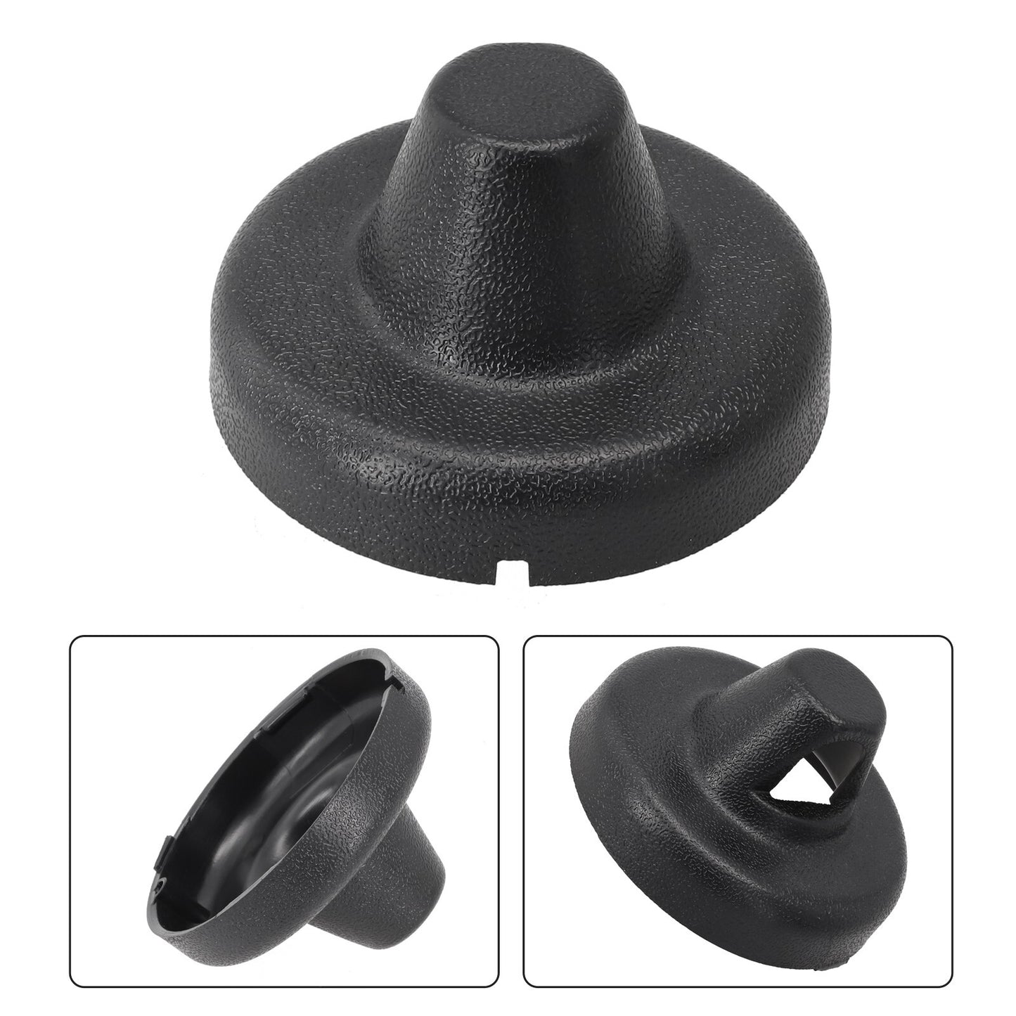 1pcs Antenna Base Cover for Jeep for Wrangler JK J-L JT 2007-22 56040950AE Black v