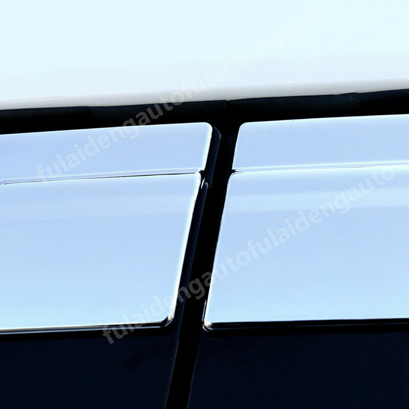 6for Nissan Altima 19-22 Chrome Side Window Vent Visor Sun Rain Deflector Guard
