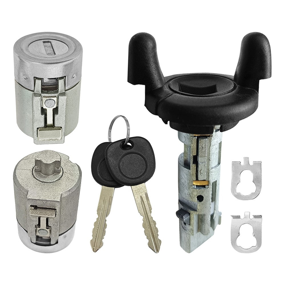 Ignition Switch Door Lock Cylinders W/ Keys Fit for Blazer Express Jimmy Sonoma