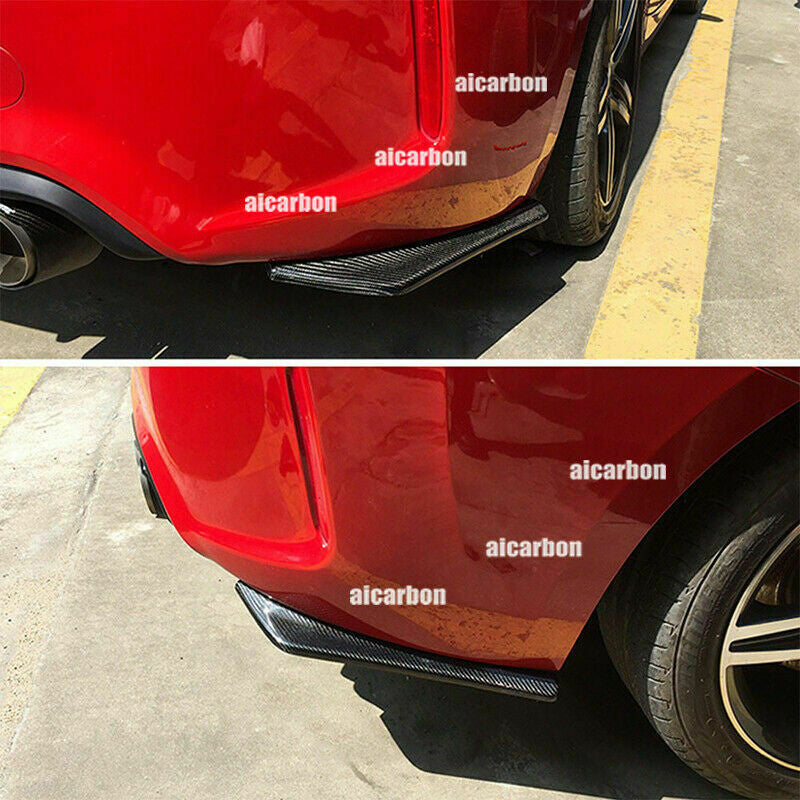 for Honda for Civic Sedan 2022-2023 Carbon Fiber Rear Bumper Lip Diffuser Spoiler