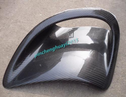 carbon fiber side fender air intake vent trim for Porsche 996 Turbo