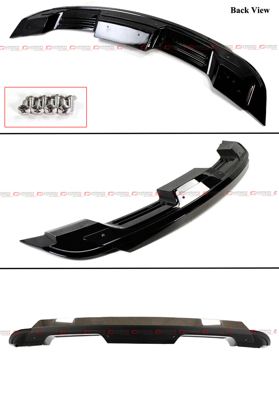 GT500 Style Spoiler W/ Smoke Gurney Flap Wicker Bill For 2015-2023 for Mustang n