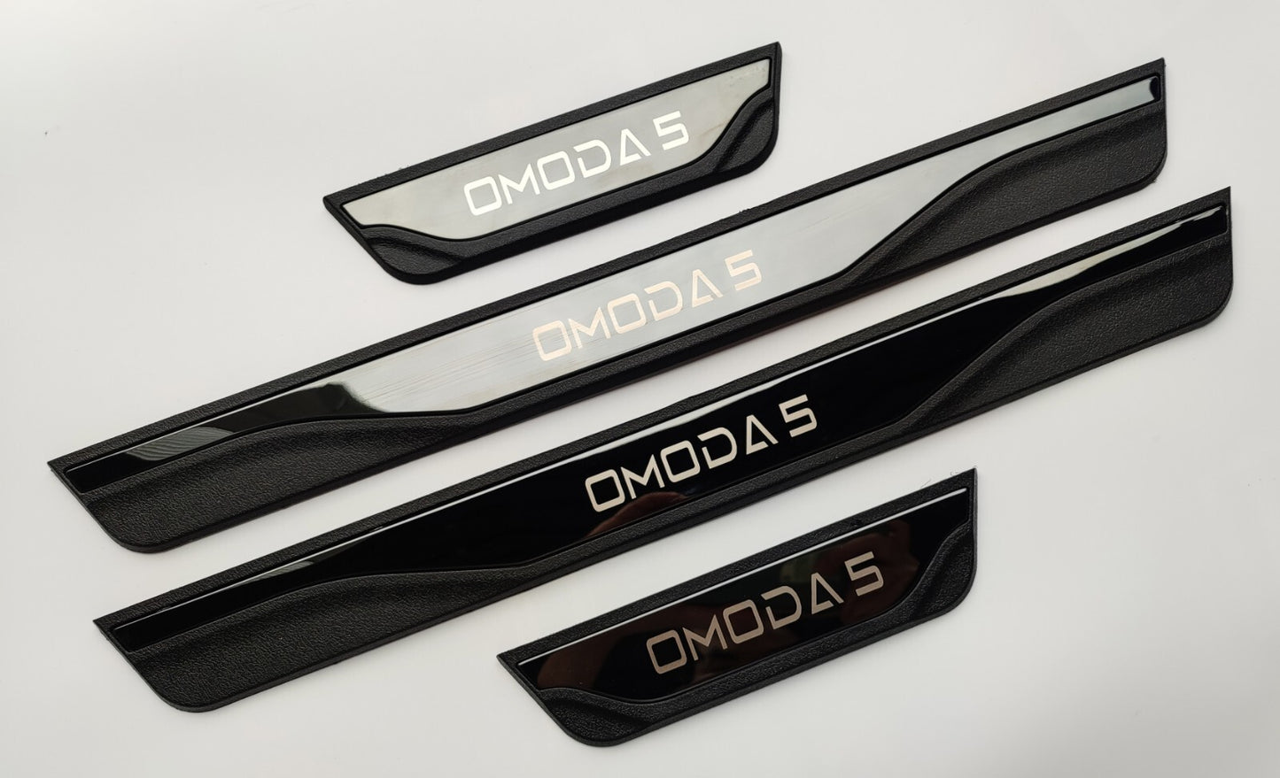 For 2023 for Chery Omoda5 Car Accessories Door Sill Protector Scuff Guard Trim Cover