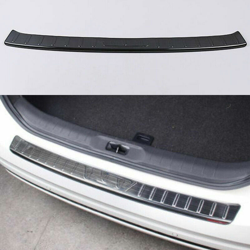 1P for Nissan Altima 2019-2022 Black Rear Bumper Outer Sill Plate Protector Trim