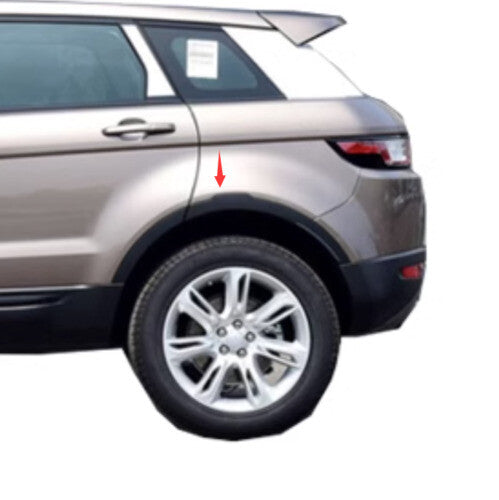 Eyebrow Arche Fender Flare Rear Wheel 2pc for Range Rover Evoque 2012-2019 Black