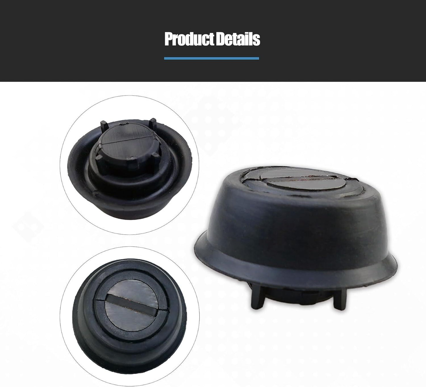 Rear left or right external collision avoidance stops are applicable to for Nissan NV1500 NV2500 NV3500 Q