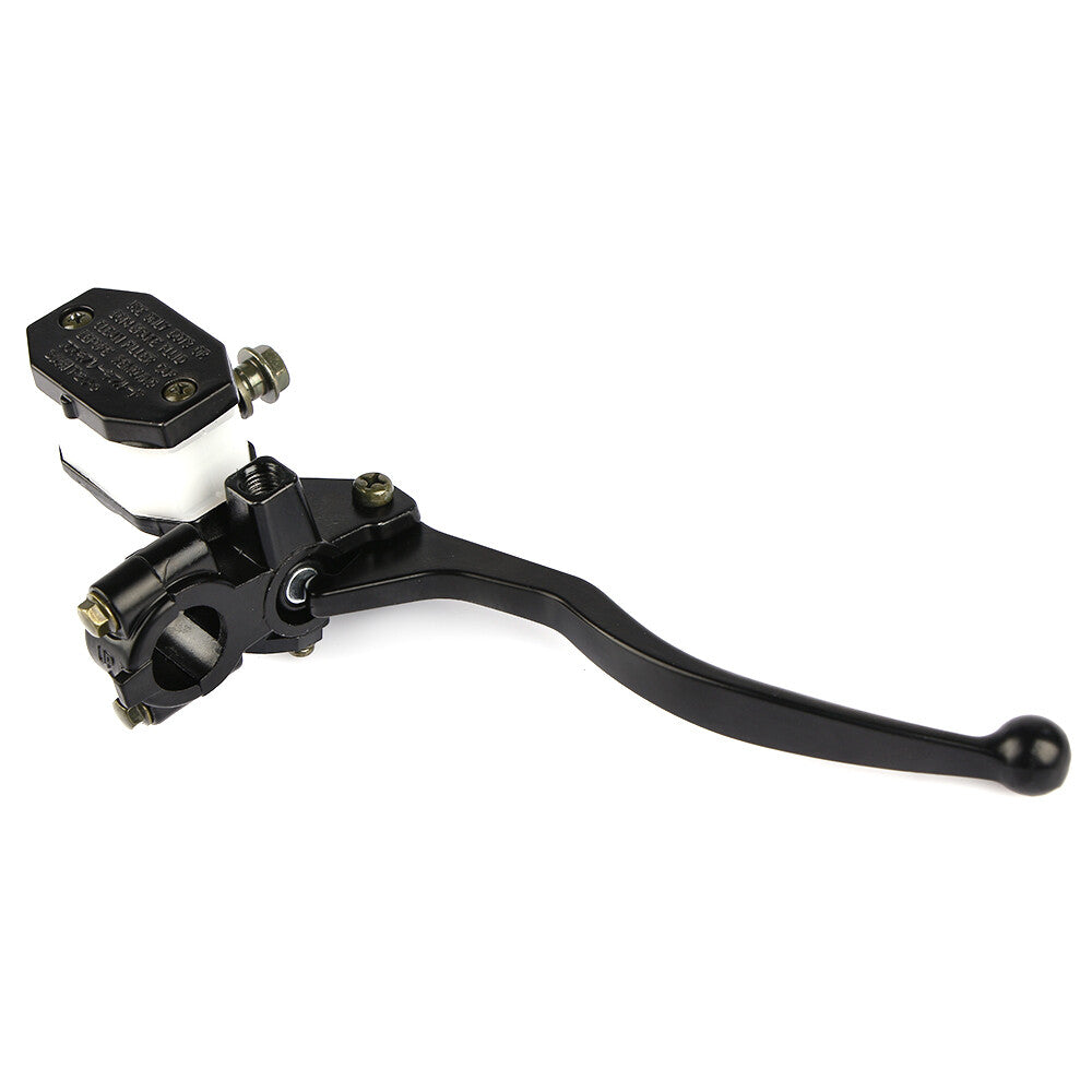 7/8 inch motorcycle front brake clutch lever master cylinder reservoir lever black