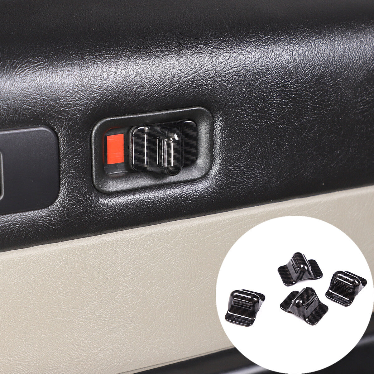 Silver Armrest Box Face Trim Protective Cover for Land Rover Discovery 3 LR3 2004-2009- v